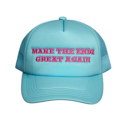 Original Baby Blue & Pink M.T.E.G.A Trucker