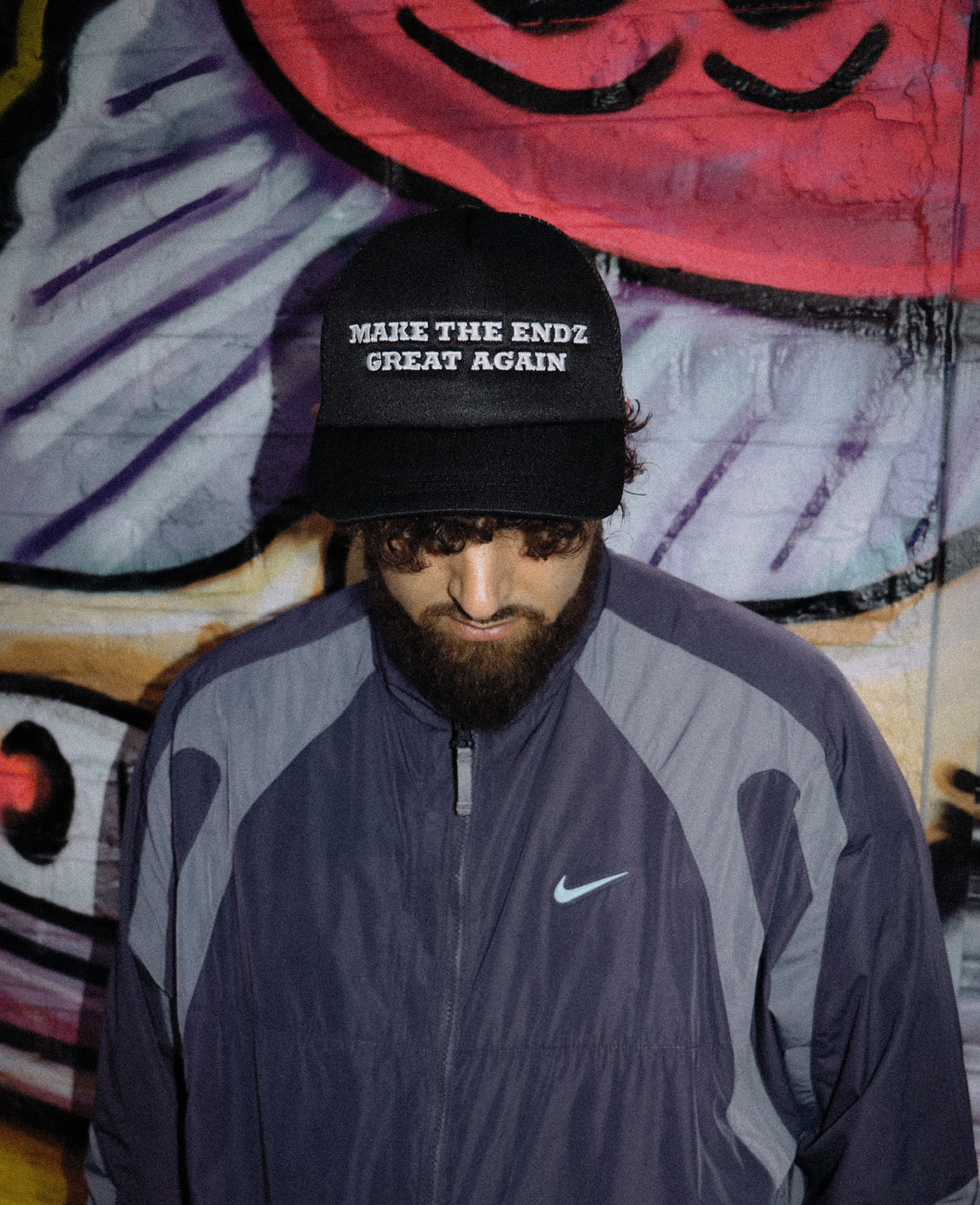 Original Black M.T.E.G.A Trucker